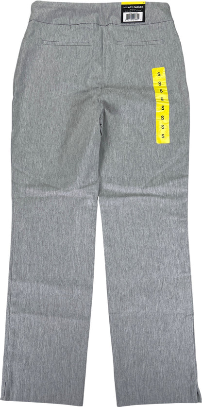 Hilary Radley Women’s Gray Pull On Mid Rise Slim Leg Ankle Pants - S