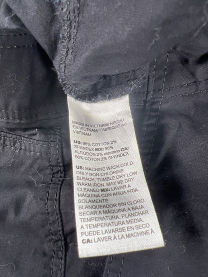 Chico’s Women’s Black Poplin Casual Shorts - 2.5/US 14