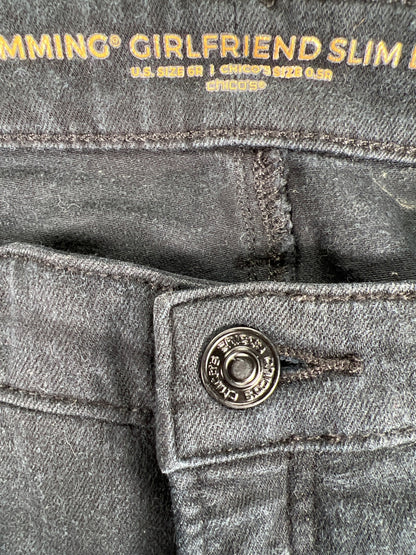 Chico’s Women’s Black So Slimming Slim Leg Ankle Jeans - 0.5/US 6