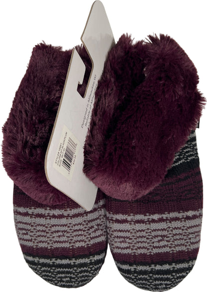 Muk Luks Women’s Purple Plum Slipper Boots - M/7-8