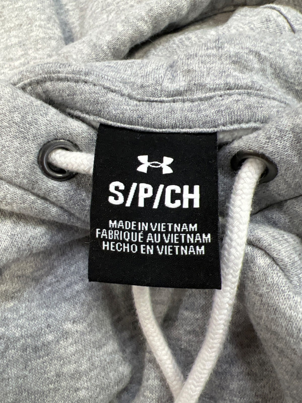 Under Armour Women’s Gray Essentials Fleece Lined Pullover Hoodie - S