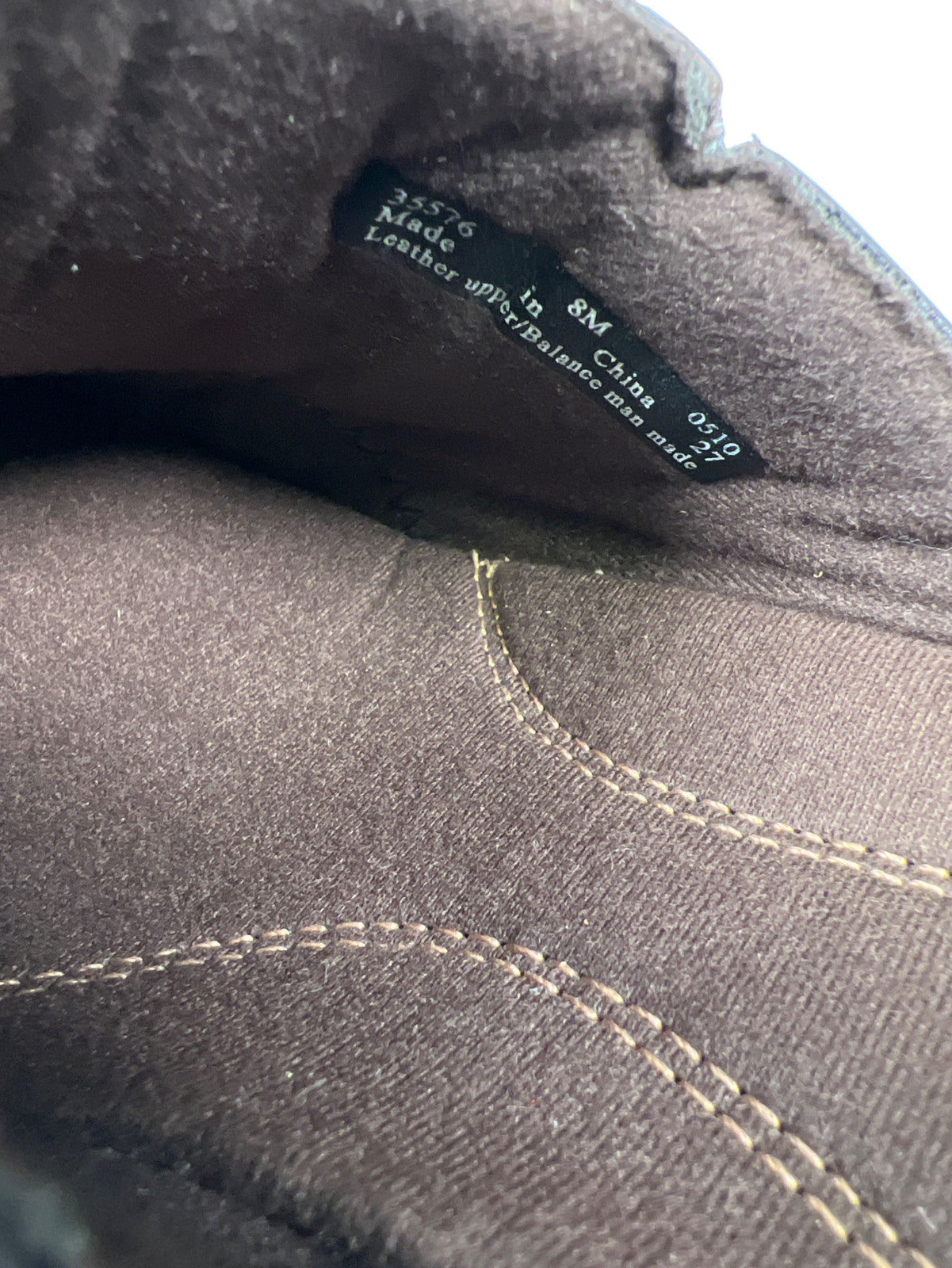 Clarks Women’s Brown Leather Slip On Clogs - 8