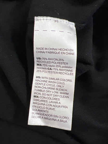 Chico’s Women’s Black Long Sleeve V-Neck Shirt - 1/US M