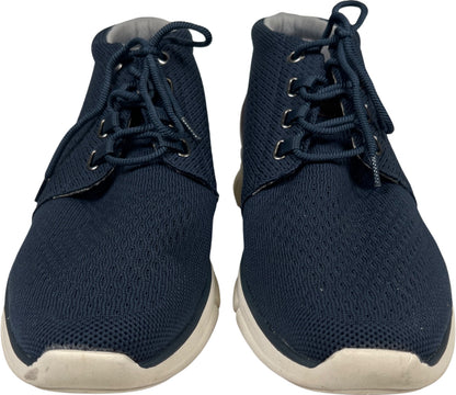 Johnston and Murphy Men’s Blue Amherst Lug Knit Chukka Boots - 10