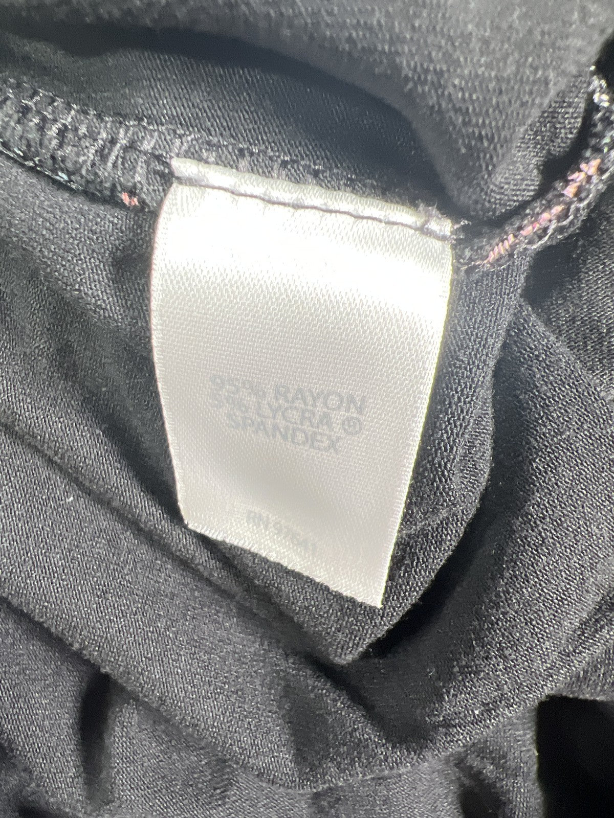 J.Jill Wearever Collection Womens Black Floral Full Leg Cropped Pull On Pants -S