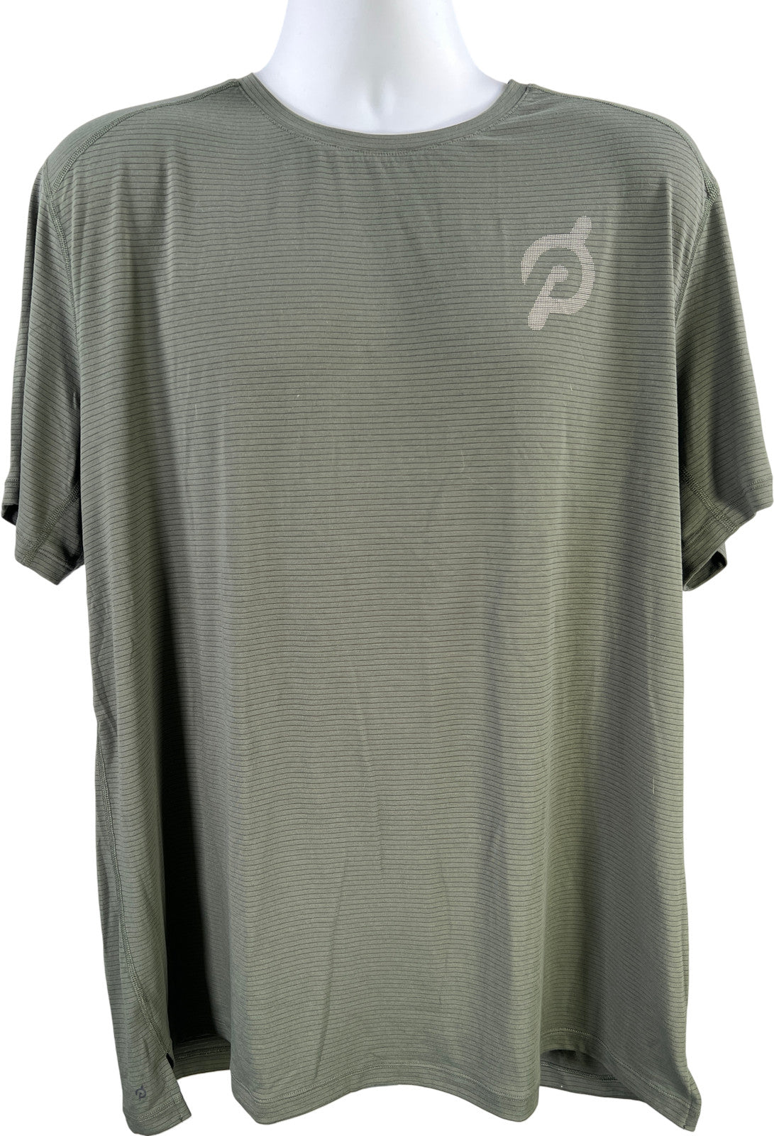 Peloton Men’s Green Short Sleeve Athletic T-Shirt - XXL