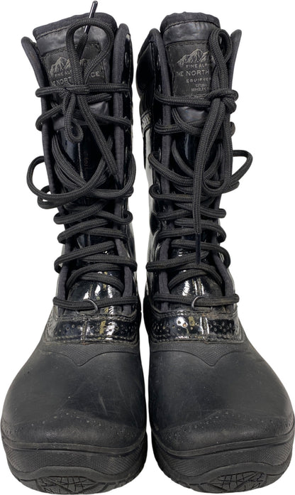 The North Face Women’s Black Shellista Mid Waterproof Winter Snow Boots - 6