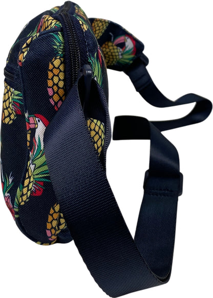 Vera Bradley Women’s Blue Toucan Party Pineapple Belt Bag Fanny Pack