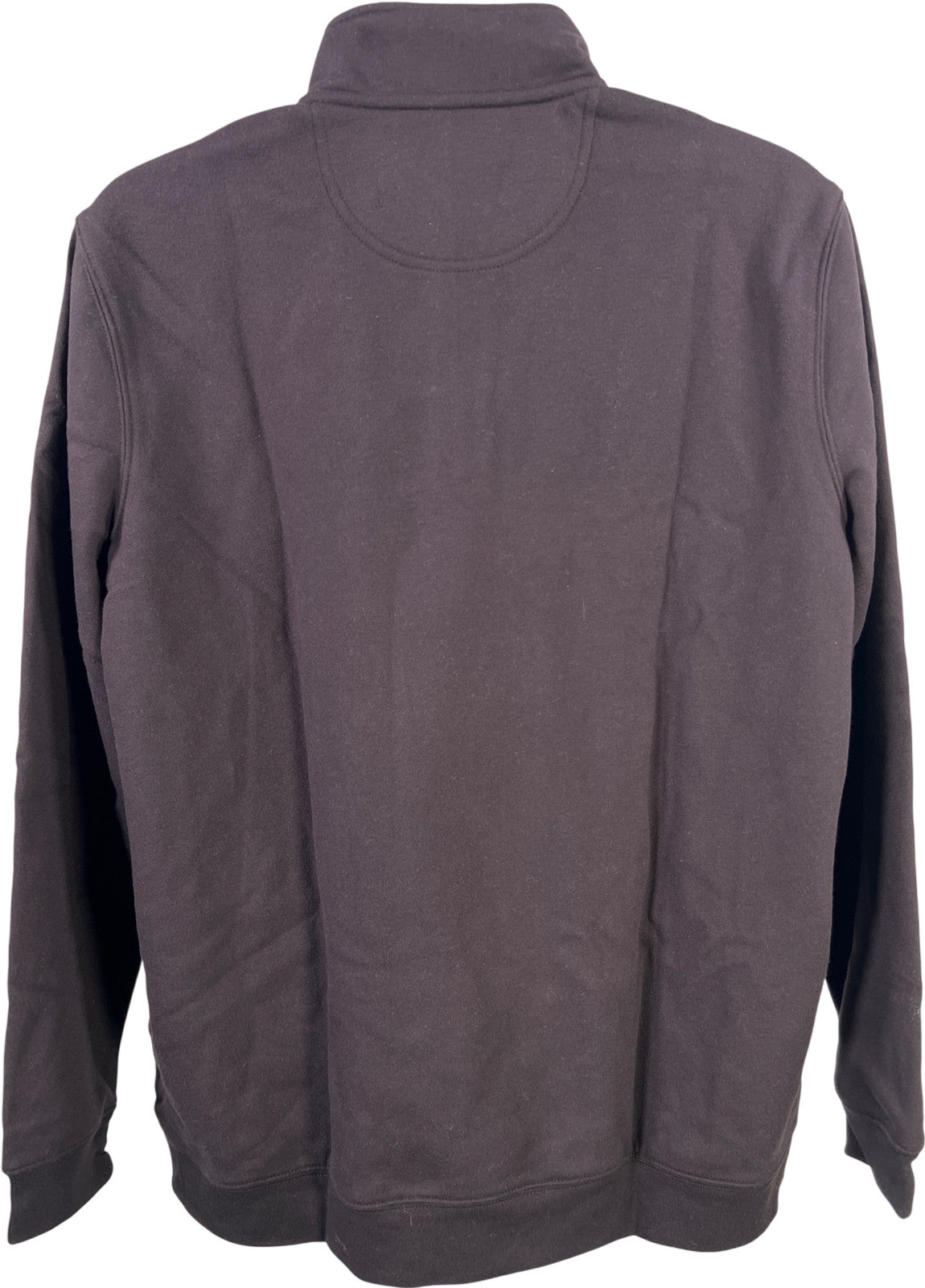 Croft and Barrow Men’s Black Extra Soft 1/4 Zip Pullover Sweater - XL