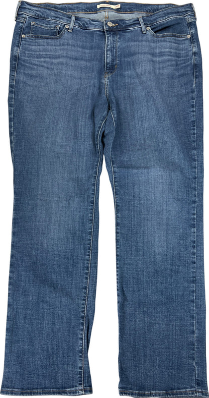 Levi’s Women’s Medium Wash Classic Straight Denim Jeans - 20W