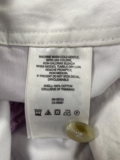 Columbia Women’s Purple PFG Cotton Casual Shorts - 6