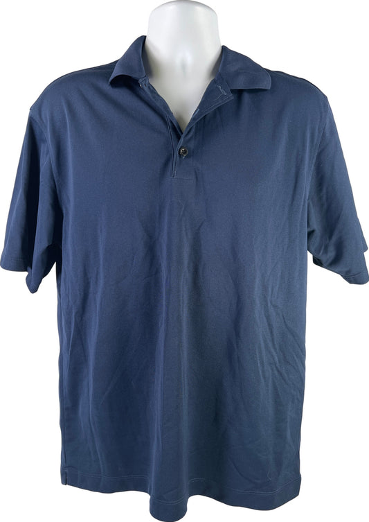 Nike Men’s Navy Blue Short Sleeve Golf Polo Shirt - M
