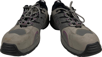 Worx by Red Wings Women’s Gray/Purple Safety Steel Toe Work Shoes - 10