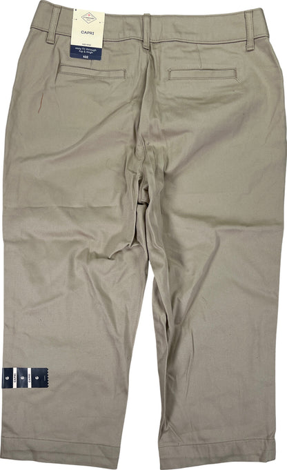 NEW St Johns Bay Women’s Beige Capri Pants - 6