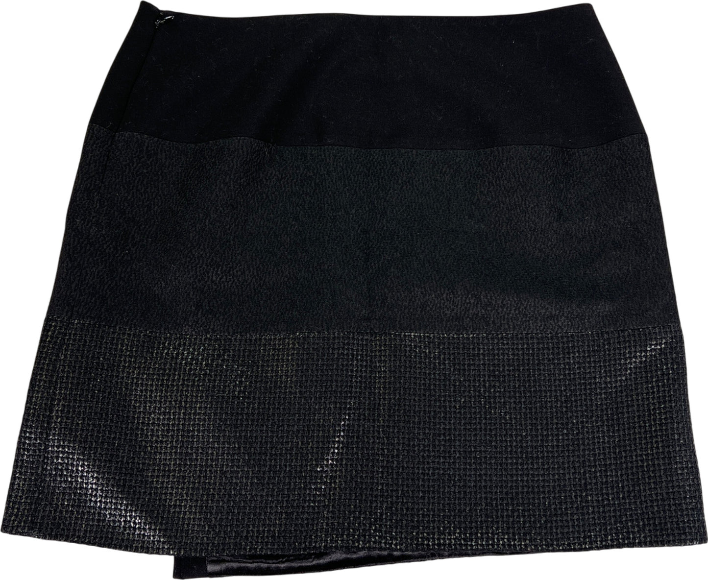White House Black Market Women’s Black Straight Skirt - 8