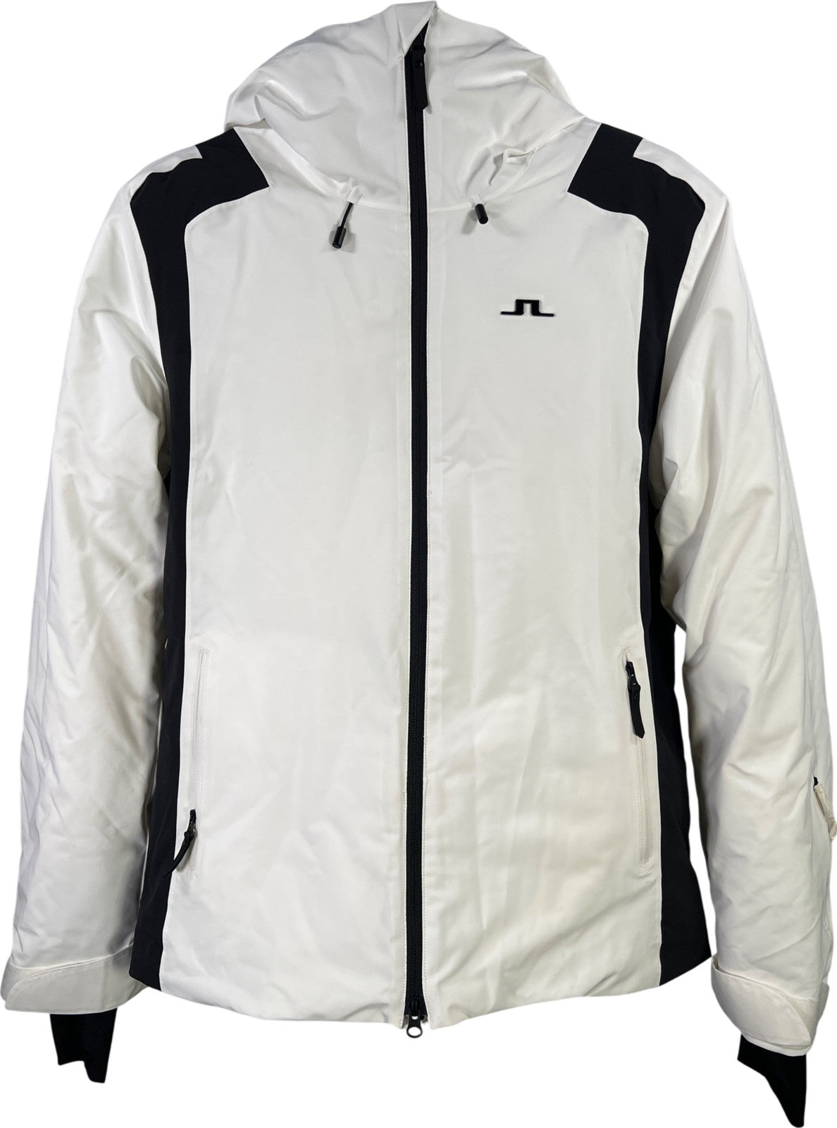 J.Lindeberg Men’s White Kerry Primaloft Full Zip Winter Ski Jacket - L