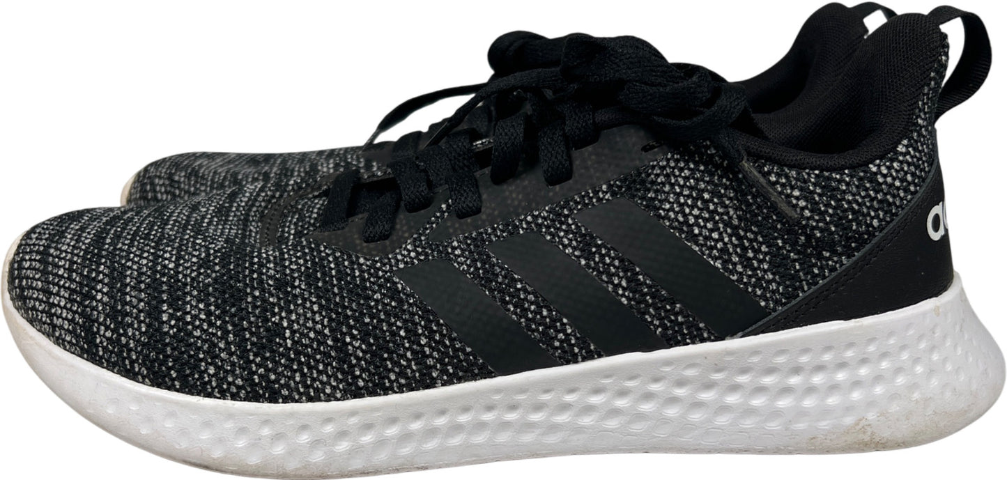 Adidas Men’s Black Cloudfoam Lace Up Athletic Sneakers - 8.5