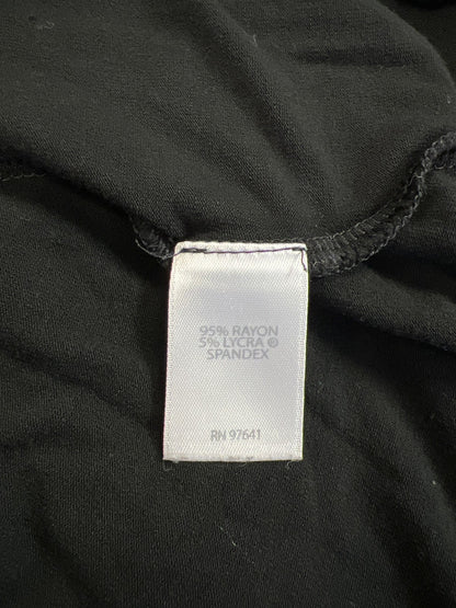 J.Jill Wearever Collection Women’s Black 3/4 Sleeve Blouse - Plus 2X