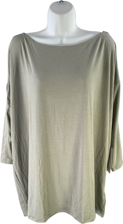 Athleta Women’s Mint Green Ease in 3/4 Sleeve Shirt - Plus 2X