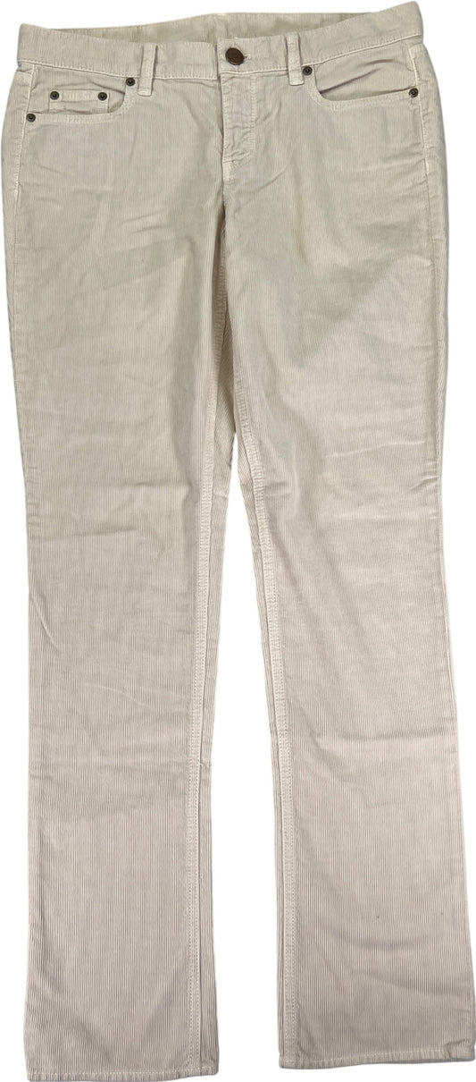J.Crew Women’s Ivory City Fit Vintage Matchstick Corduroy Jeans - 28