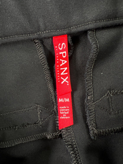 Spanx Women’s Black Seam Skinny Pull On Stretch Pants - M