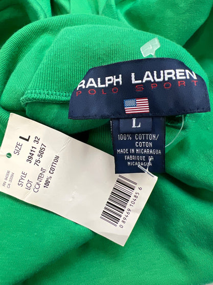 Ralph Lauren Polo Sport Men’s Green Turtleneck Long Sleeve Shirt - L