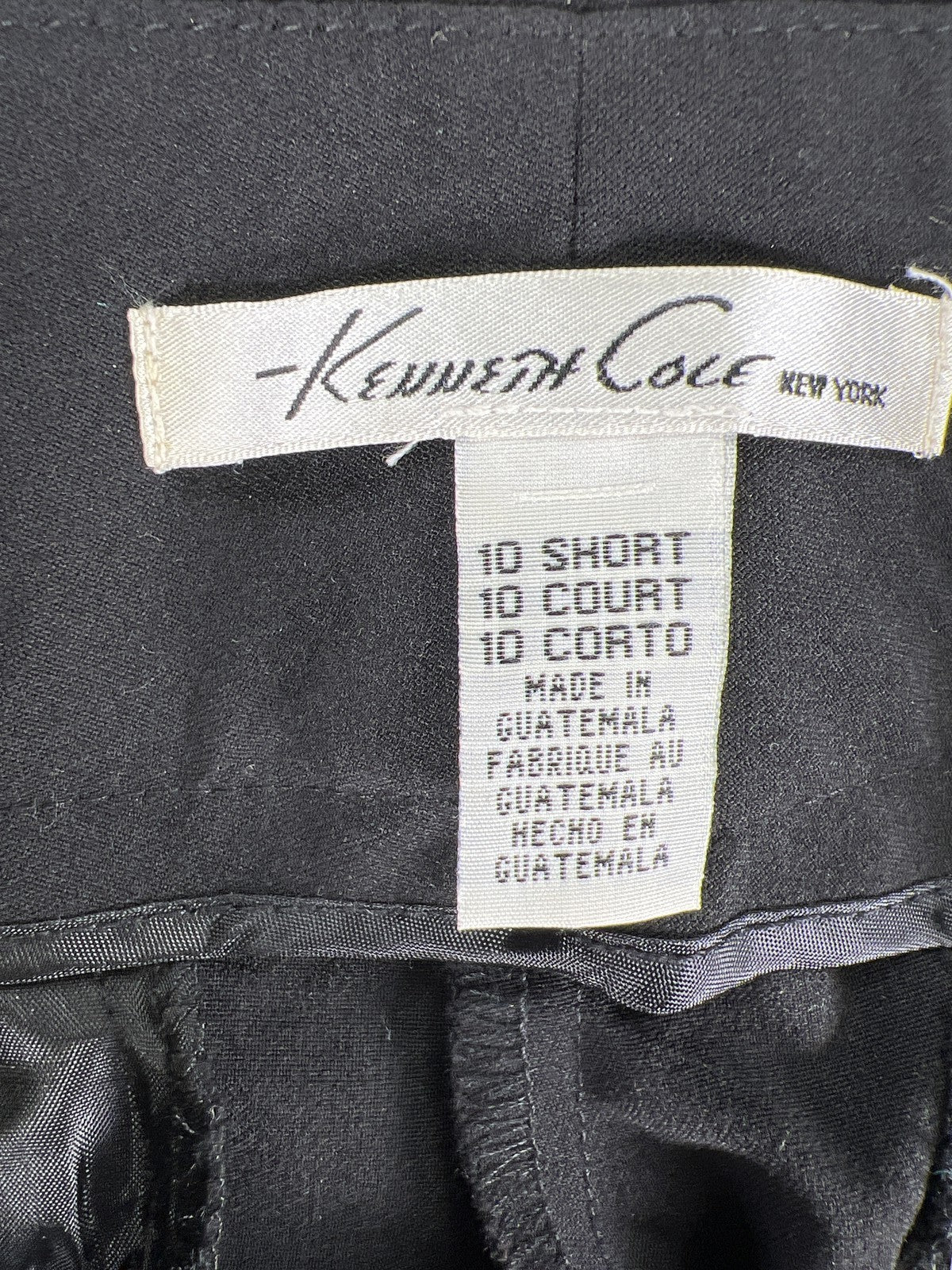 Kennth Cole Women’s Black Amanda Dress Pants - 10 Short