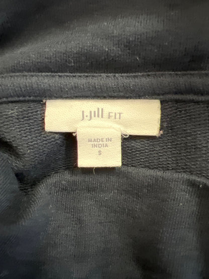 J.Jill Fit Women’s Blue 3/4 Loose Sleeve Waisted Bottom Shirt - S