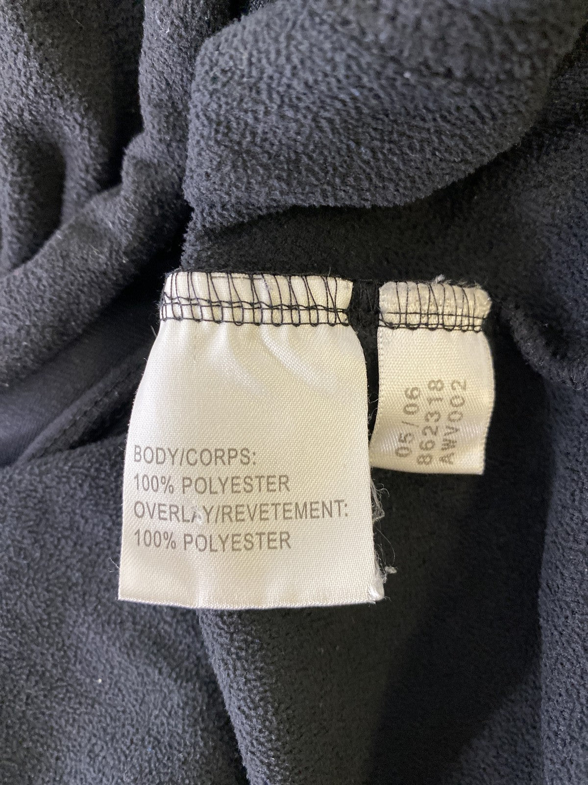 Adidas Men’s Black Long Sleeve 1/4 Zip Pullover Fleece Golf Jacket - XL