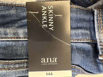 ANA Women’s Medium Wash Skinny Ankle Denim Jeans - 31/12