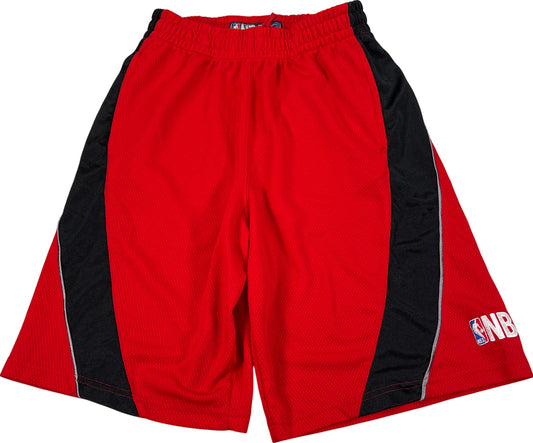 NBA Men’s Red/Black Athletic Basketball Shorts - S