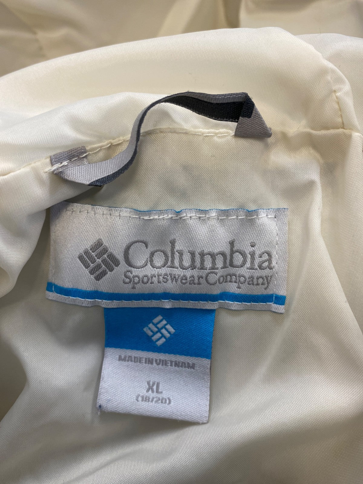 Columbia Youth Girls Light Purple Full Zip Hooded Puffer Coat - XL - 18/20