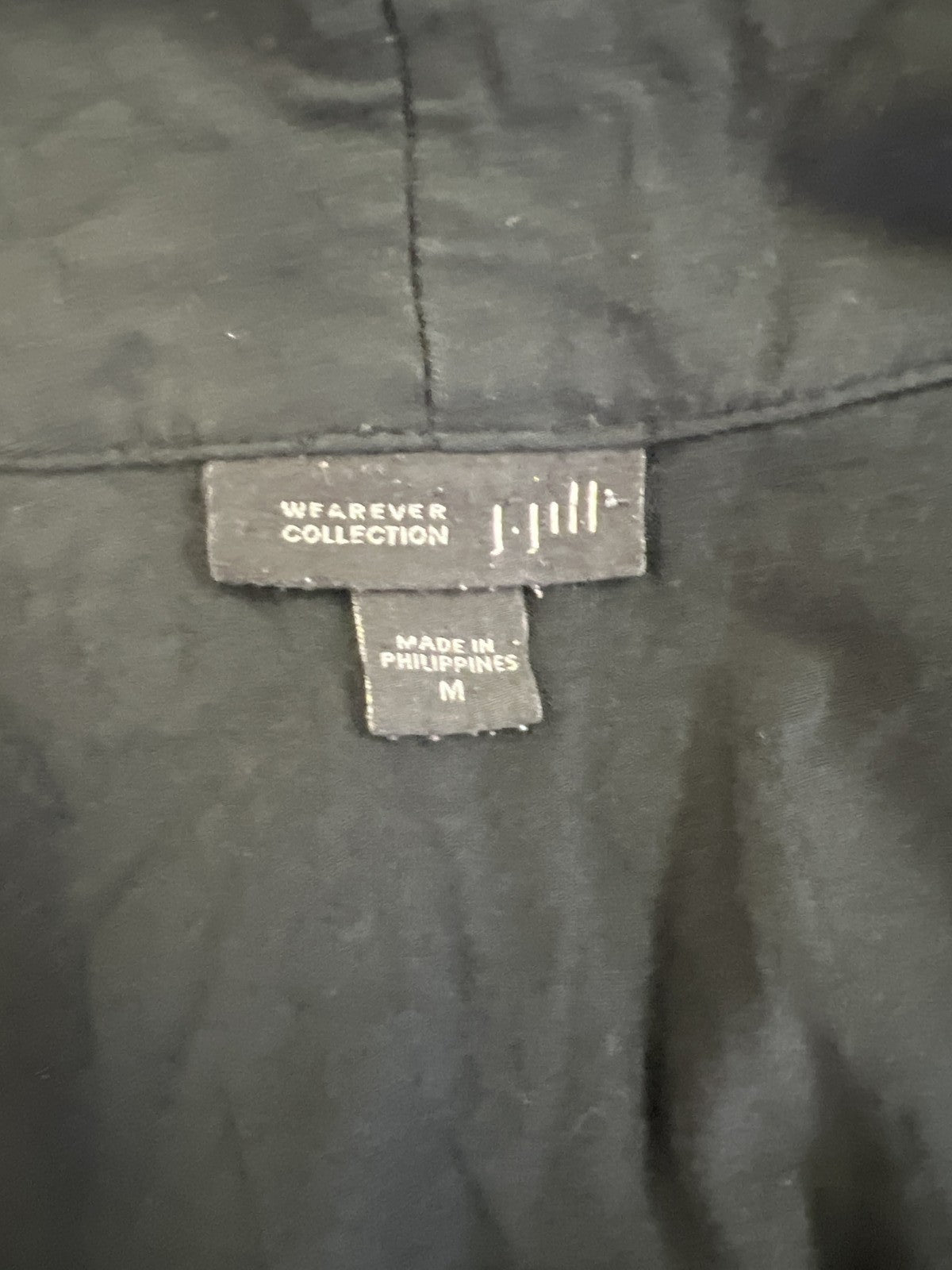 J.Jill Wearever Collection Women’s Black Long Sleeve Open Cardigan - M