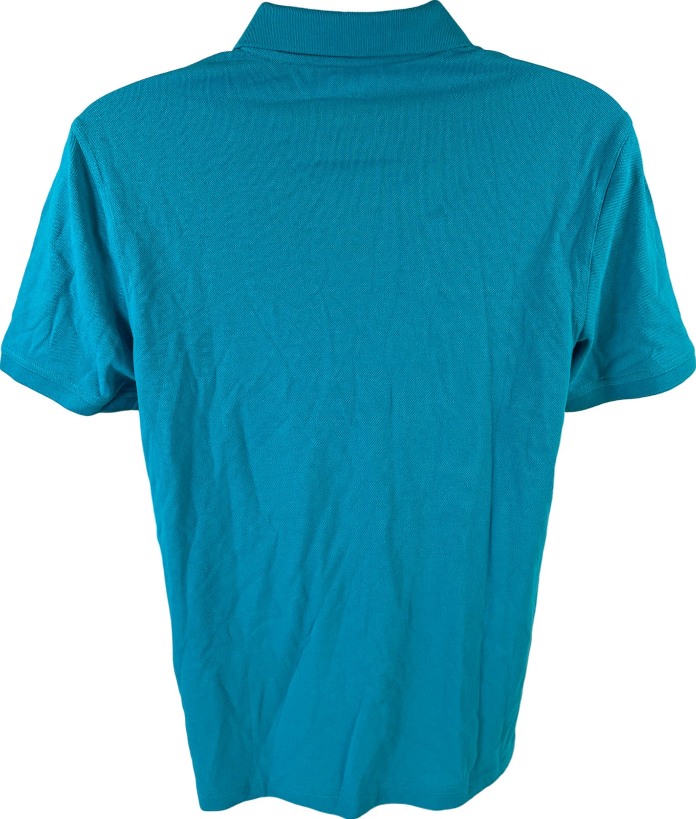 John Bartlett Men’s Blue Short Sleeve Cotton Polo Shirt - S