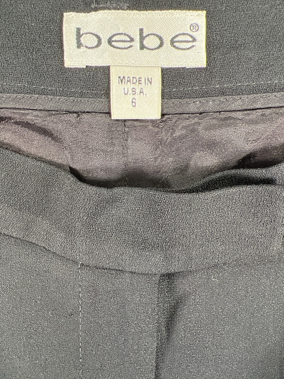 Bebe Women’s Black Dress Shorts - 6