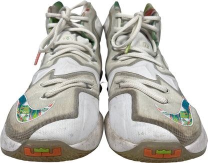 Nike LeBron James Men’s White Easter Lace Up Basketball Shoes - 8