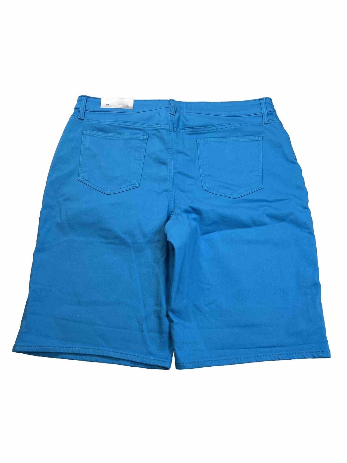 NEW Chico's Women's Blue So Slimming Girlfriend Shorts - 2.5/ 14