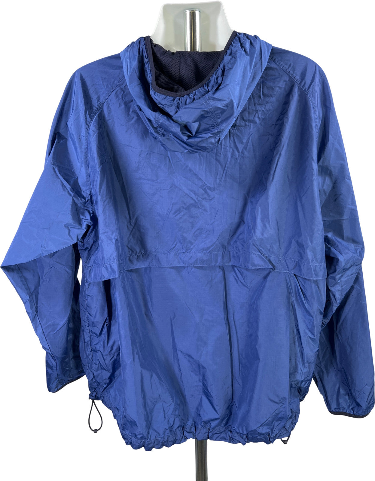 Polo Sport Ralph Lauren Men’s Blue Nylon Hooded Windbreaker Jacket - L