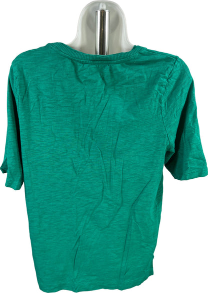 Chico’s Women’s Green Short Sleeve T-Shirt - 1/US M