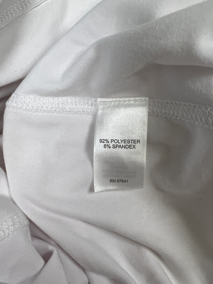 J.Jill Women’s White Sleeveless Fit Performance Tank Top - S