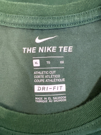 Nike Men’s Green MSU Michigan State Spartans Athletic Cut T-Shirt - XL