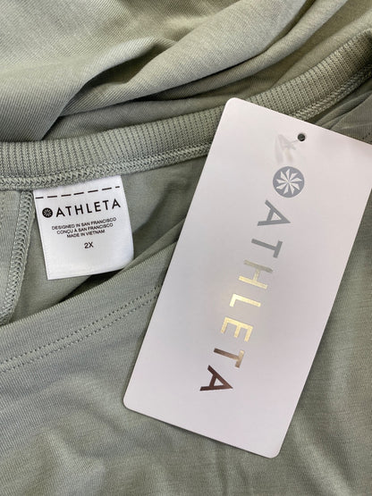 Athleta Women’s Mint Green Ease in 3/4 Sleeve Shirt - Plus 2X