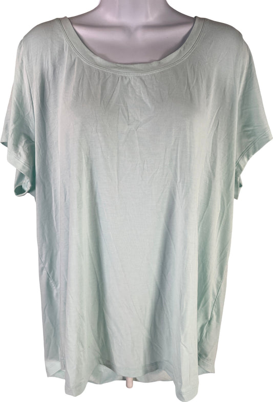 Athleta Women’s Blue Short Sleeve T-Shirt - Plus 1X