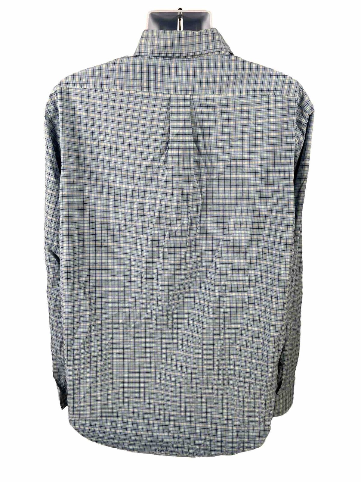 Ralph Lauren Men's Blue Classic Performance Button Up Shirt - 2XL