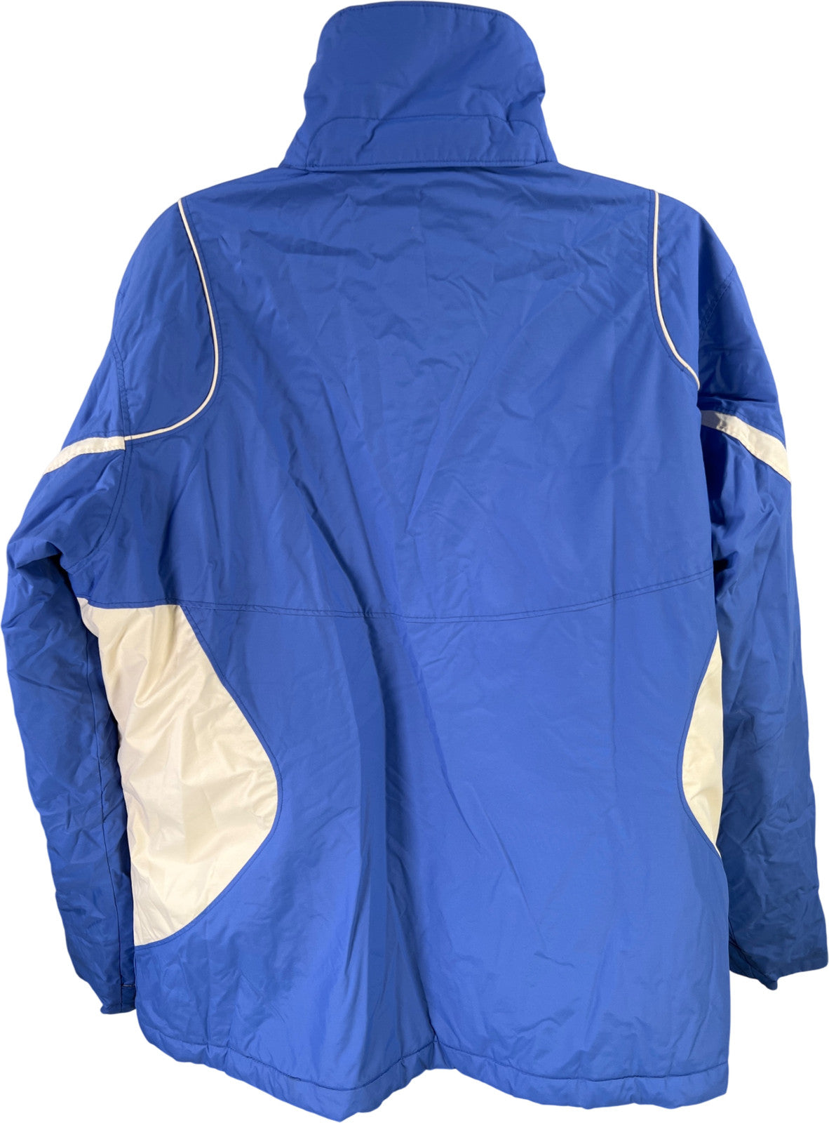 Columbia Women’s Blue/White Full Zip Insulated Winter Coat - Plus 1X