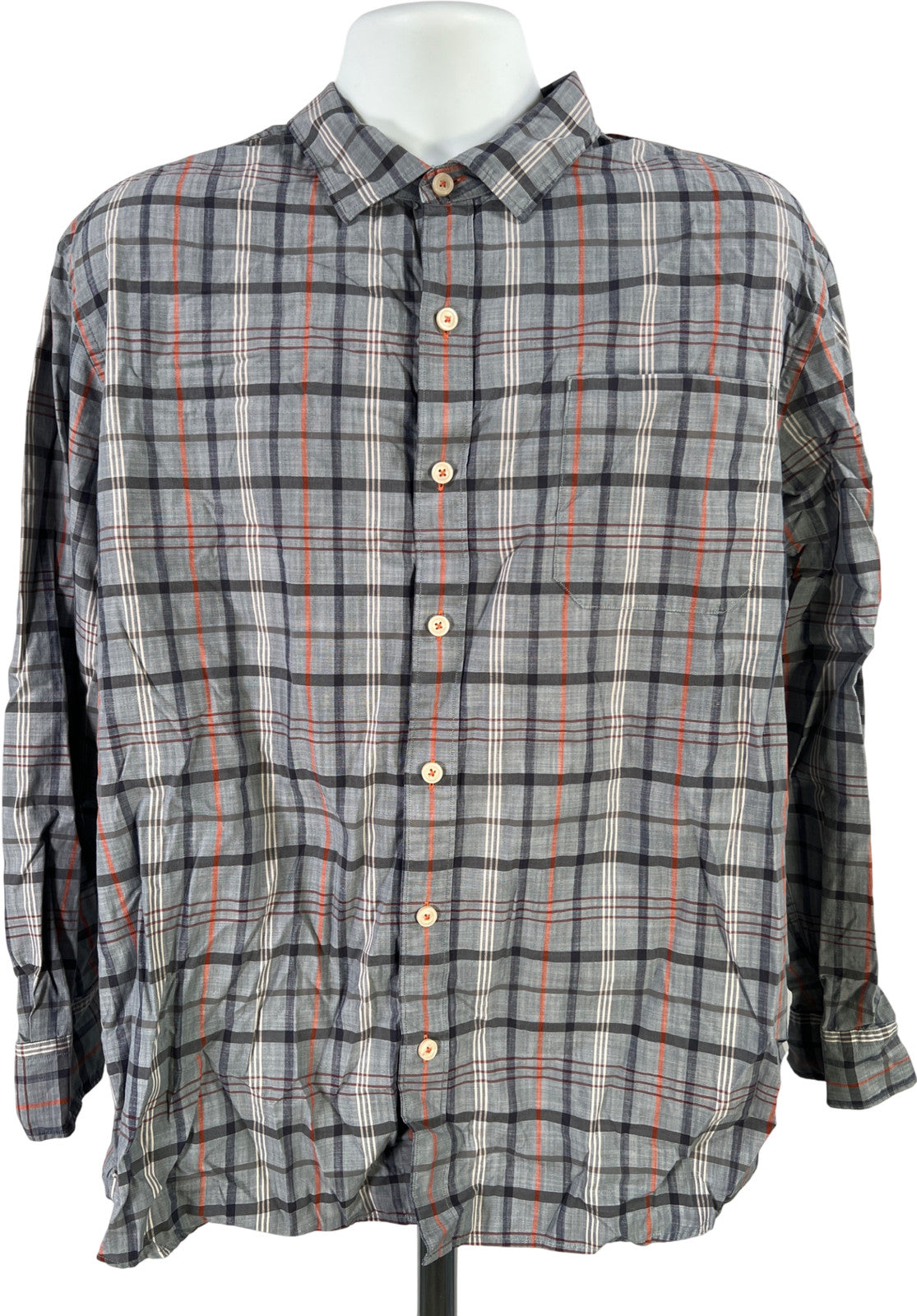 Tommy Bahama Men’s Blue Long Sleeve Button Up Shirt - XL