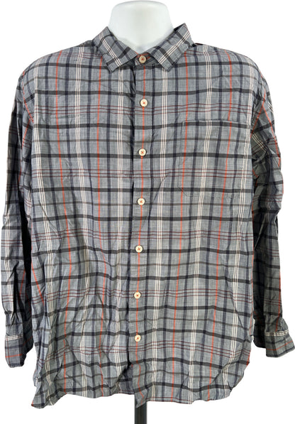 Tommy Bahama Men’s Blue Long Sleeve Button Up Shirt - XL