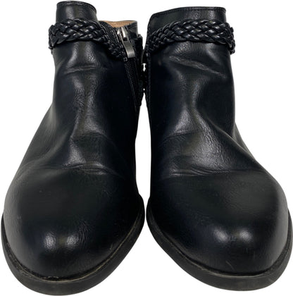 Life Stride Women’s Black Velocity 2.0 Adrianna Side Zip Ankle Booties - 10 Wide