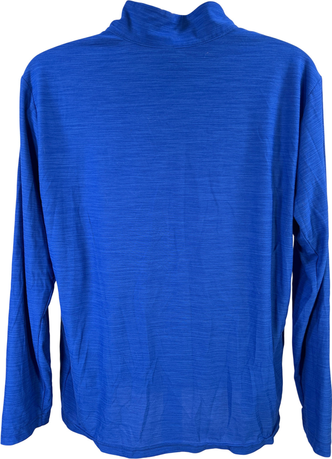 Nike Men’s Blue Dri-Fit Long Sleeve 1/4 Zip Breathe Pullover Athletic Shirt - XL