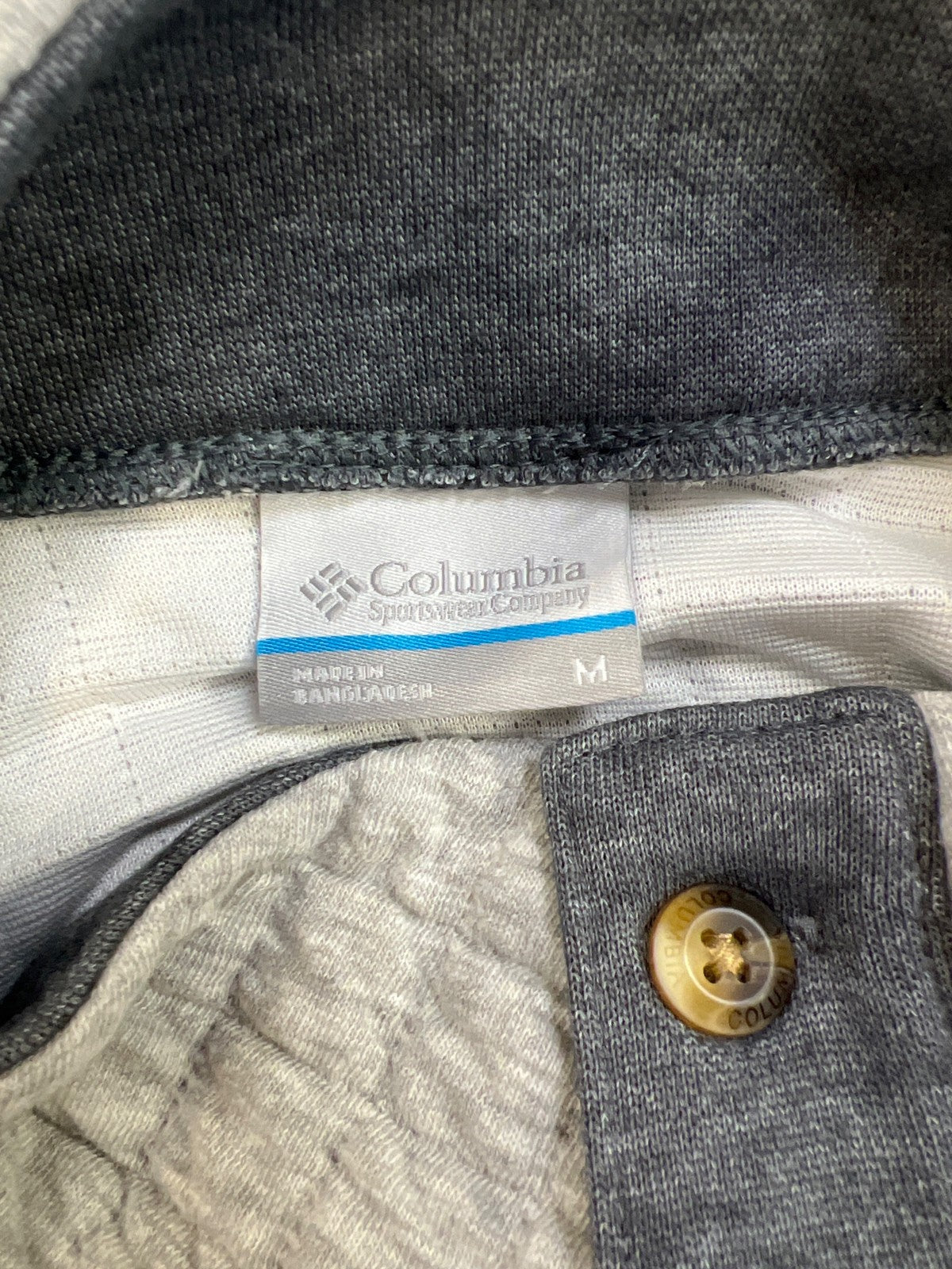 Columbia Women’s Gray Sunday Summit Quilted Arm Pullover Tunic Shirt - M